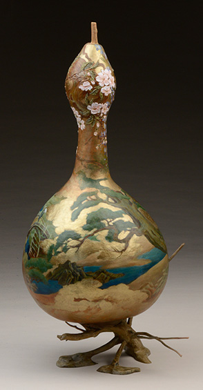 Momoyama Gourd, view2, 23 x 12 x 19 inches, sold