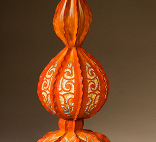 Orange Vase